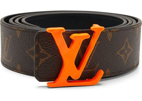 louis vuitton mens belt buckle|Louis Vuitton brown monogram belt.